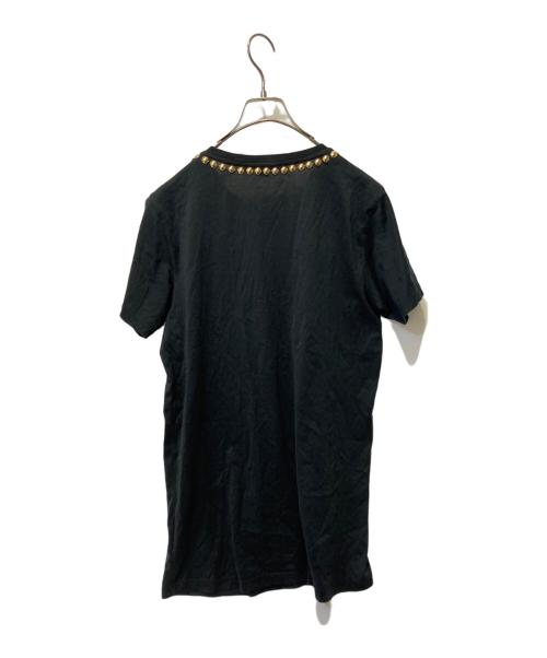 GIVENCHY（ジバンシィ）GIVENCHY (ジバンシィ) スタッズデザインTシャツ ブラック サイズ:XSの古着・服飾アイテム