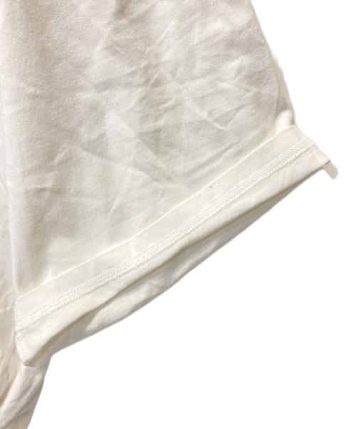 s'yte（サイト）s'yte (サイト) 40/2CottonJersey Lattice Smocking T-shirt ホワイト サイズ:3の古着・服飾アイテム