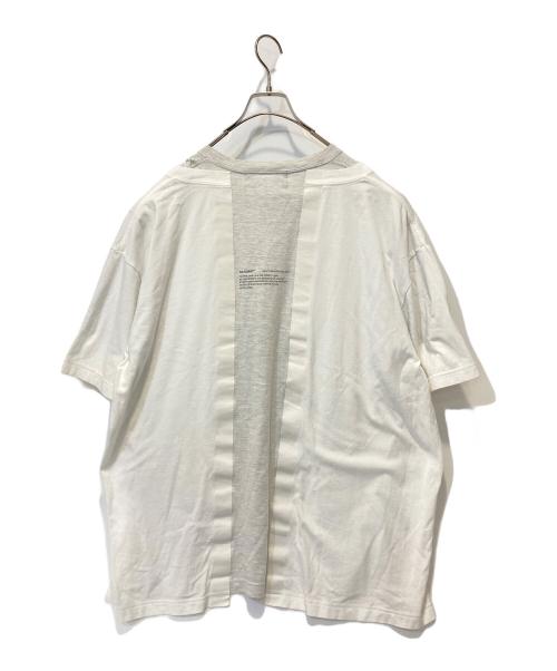 POLIQUANT（ポリクアント）Poliquant (ポリクアント) レイヤード セイラニードロ Tシャツ ホワイト サイズ:Ｌの古着・服飾アイテム