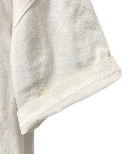 POLIQUANT（ポリクアント）Poliquant (ポリクアント) レイヤード セイラニードロ Tシャツ ホワイト サイズ:Ｌの古着・服飾アイテム