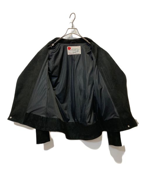 SEVESKIG（セヴシグ）SEVESKIG (セヴシグ) ダブルライダースジャケット ブラック サイズ:表記不明の古着・服飾アイテム