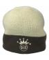 stussy（ステューシー）の古着「CROWN JACQUARD SKULLCAP」｜ホワイト×ブラウン