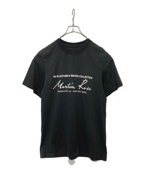 MARTINE ROSE（マーティン・ローズ）Martine rose (マーティン・ローズ) プリントTシャツ ブラック サイズ:Sの古着・服飾アイテム
