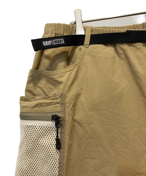 GRIP SWANY（グリップスワニー）GRIP SWANY (グリップスワニー) STABRIGE (スタブリッジ) ナイロンショーツ ブラウン サイズ:XLの古着・服飾アイテム