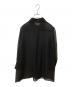 FOXEY (フォクシー) シアーシャツ ブラック サイズ:不明：8000円