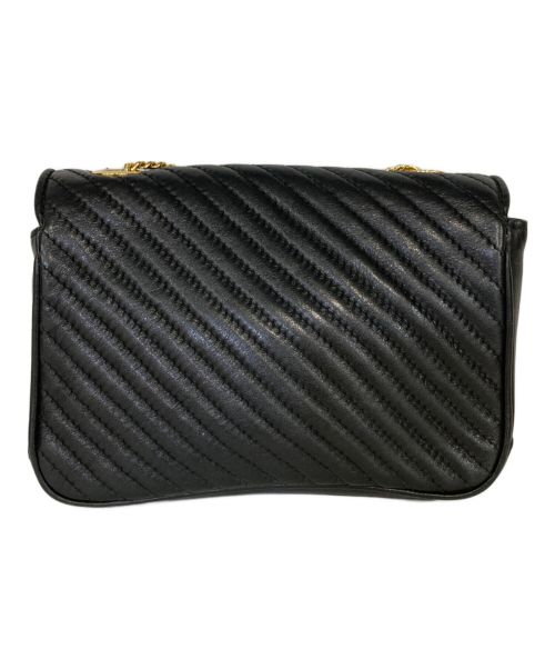 CELINE（セリーヌ）CELINE (セリーヌ) トリオンフチェーンショルダーバッグ ブラックの古着・服飾アイテム