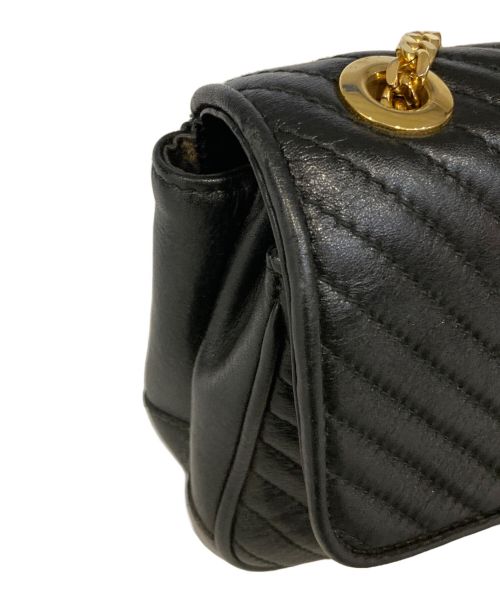 CELINE（セリーヌ）CELINE (セリーヌ) トリオンフチェーンショルダーバッグ ブラックの古着・服飾アイテム