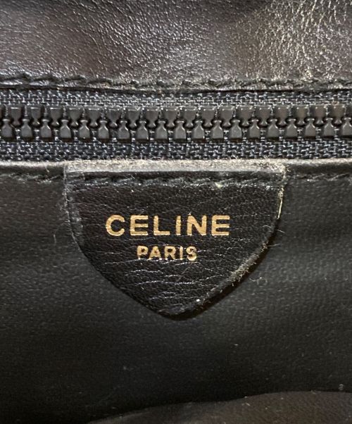 CELINE（セリーヌ）CELINE (セリーヌ) トリオンフチェーンショルダーバッグ ブラックの古着・服飾アイテム