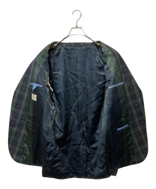 GUCCI（グッチ）GUCCI (グッチ) GREEN BEE モチーフ セットアップ ネイビー×グリーン サイズ:7-54Rの古着・服飾アイテム