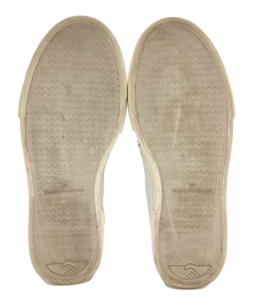 JUNYA WATANABE MAN（ジュンヤワタナベマン）JUNYA WATANABE MAN (ジュンヤワタナベマン) SWC (ステファニー ワーカーズ クラブ) スタッズスニーカー ホワイト サイズ:43の古着・服飾アイテム