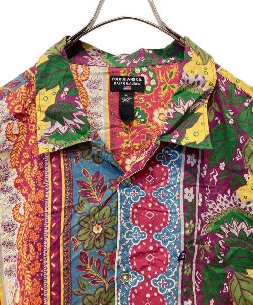 POLO JEANS CO.（ポロジーンズカンパニー）POLO JEANS CO. (ポロジーンズカンパニー) オープンカラーシャツ マルチカラー サイズ:XLの古着・服飾アイテム
