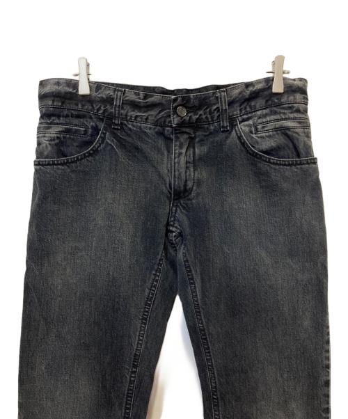 DOLCE & GABBANA（ドルチェ＆ガッバーナ）DOLCE & GABBANA (ドルチェ＆ガッバーナ) ブラックデニム ブラック サイズ:48の古着・服飾アイテム