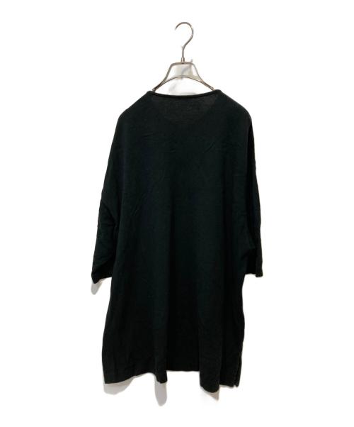 AURALEE（オーラリー）AURALEE (オーラリー) SUPER SOFT PIQUE HENRY NECK ブラック サイズ:5の古着・服飾アイテム