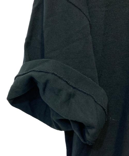 AURALEE（オーラリー）AURALEE (オーラリー) SUPER SOFT PIQUE HENRY NECK ブラック サイズ:5の古着・服飾アイテム