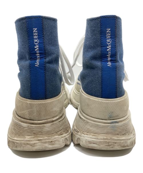 ALEXANDER McQUEEN（アレキサンダーマックイーン）ALEXANDER McQUEEN (アレキサンダーマックイーン) Tread Slick ネイビー×ホワイト サイズ:40の古着・服飾アイテム