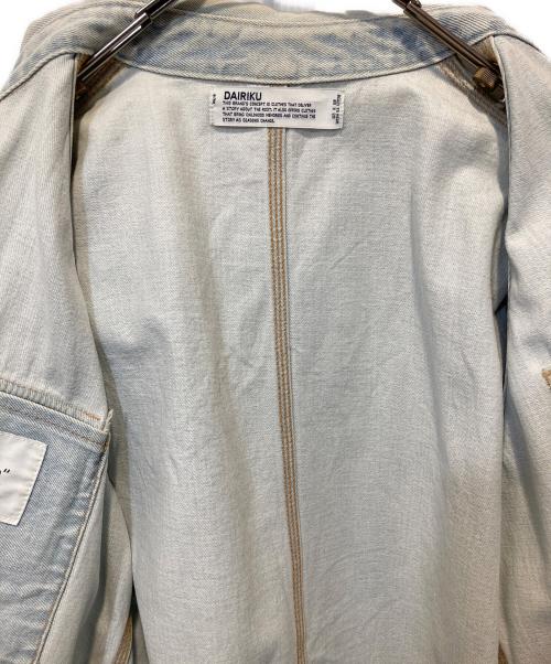 DAIRIKU（ダイリク）DAIRIKU (ダイリク) Denim Cover All ブルー サイズ:one sizeの古着・服飾アイテム