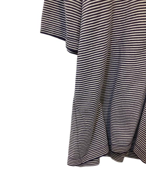 KAPTAIN SUNSHINE（キャプテンサンシャイン）KAPTAIN SUNSHINE (キャプテンサンシャイン) Crewneck Knit Pocket Tee パープル サイズ:40の古着・服飾アイテム