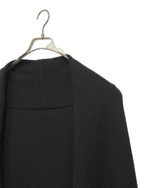 DEUXIEME CLASSE（ドゥーズィエム クラス）Deuxieme Classe (ドゥーズィエム クラス) スムースニットガウンコート ブラック サイズ:FREEの古着・服飾アイテム