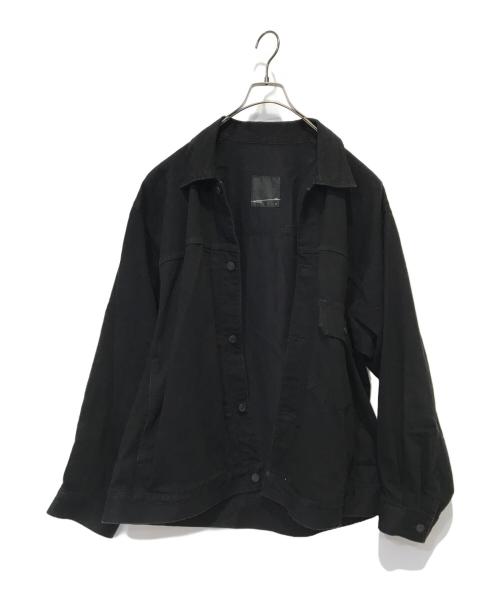 LAD MUSICIAN（ラッドミュージシャン）LAD MUSICIAN (ラッドミュージシャン) 12oz DENIM BLOUSON ブラック サイズ:46の古着・服飾アイテム