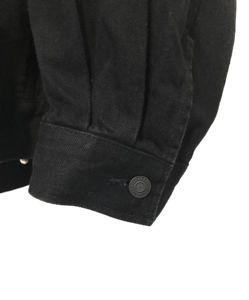 LAD MUSICIAN（ラッドミュージシャン）LAD MUSICIAN (ラッドミュージシャン) 12oz DENIM BLOUSON ブラック サイズ:46の古着・服飾アイテム