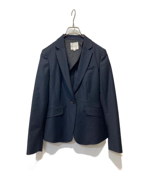 KUMIKYOKU（クミキョク）KUMIKYOKU (クミキョク) ピンストライプスカートセットアップ ネイビー サイズ:1の古着・服飾アイテム