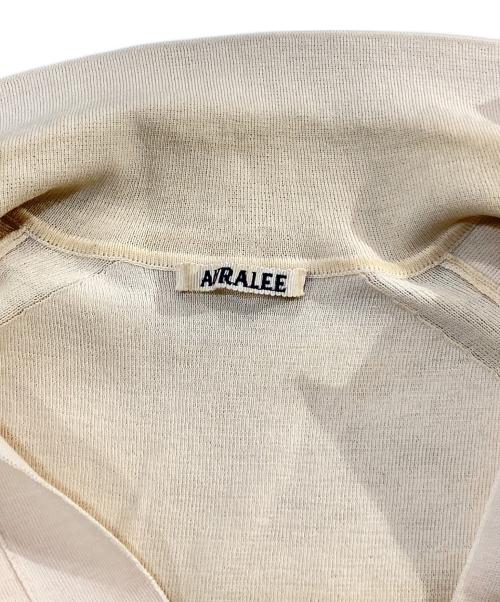 AURALEE（オーラリー）AURALEE (オーラリー) ハイゲージニットスキッパーワンピース ベージュの古着・服飾アイテム