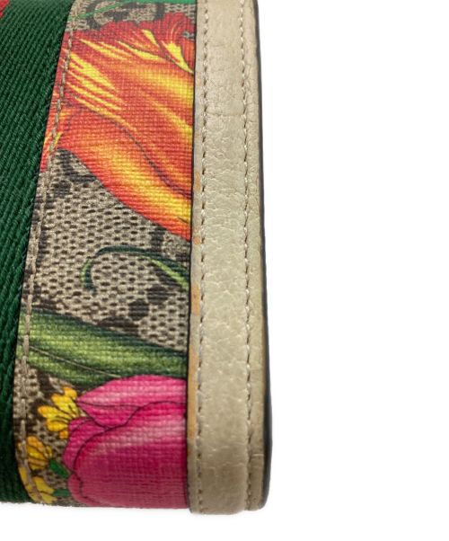 GUCCI（グッチ）GUCCI (グッチ) オフィディア コンパクトウォレット ホワイトの古着・服飾アイテム