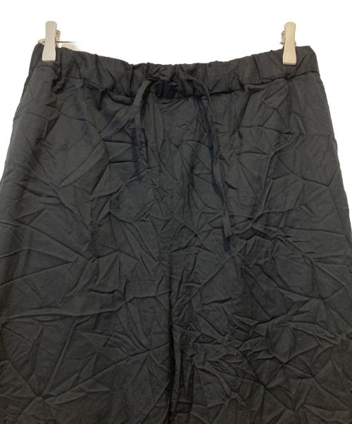 digawel（ディガウェル）DIGAWEL (ディガウェル) Wide lounge pants ブラック サイズ:2の古着・服飾アイテム