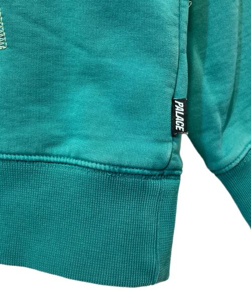 PALACE（パレス）PALACE (パレス) MULTI P FLATLOCK CREW グリーン サイズ:Sの古着・服飾アイテム