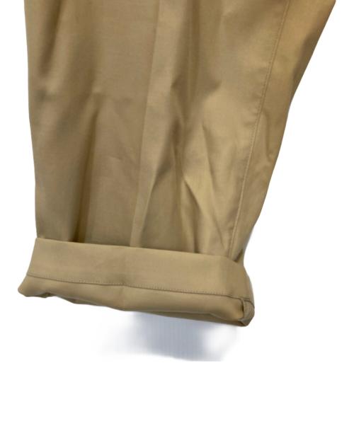 son of the cheese（（サノバチーズ））SON OF THE CHEESE (（サノバチーズ）) CHIONO SLACKS ベージュ サイズ:Ⅿの古着・服飾アイテム