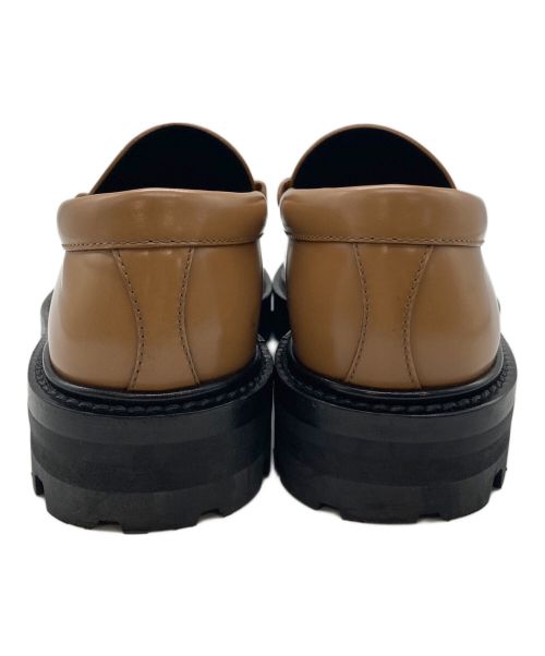 CELINE（セリーヌ）CELINE (セリーヌ) マーガレットローファー ブラウン サイズ:35の古着・服飾アイテム