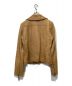 BURBERRY BLUE LABEL (バーバリーブルーレーベル) ライダースジャケット ブラウン サイズ:38：9000円