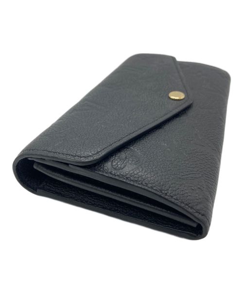 LOUIS VUITTON（ルイ ヴィトン）LOUIS VUITTON (ルイ ヴィトン) ロングウォレット ブラックの古着・服飾アイテム