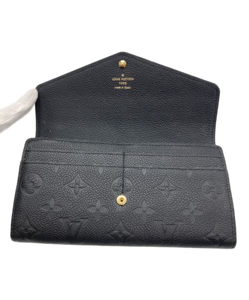 LOUIS VUITTON（ルイ ヴィトン）LOUIS VUITTON (ルイ ヴィトン) ロングウォレット ブラックの古着・服飾アイテム