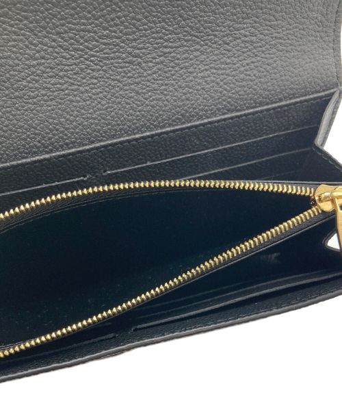 LOUIS VUITTON（ルイ ヴィトン）LOUIS VUITTON (ルイ ヴィトン) ロングウォレット ブラックの古着・服飾アイテム