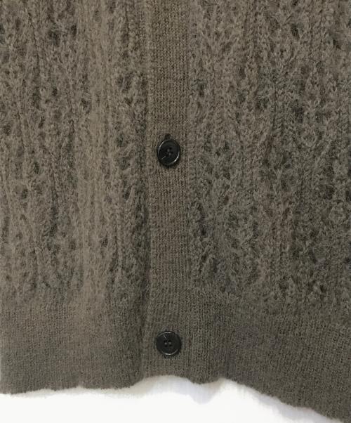 juha（ユハ）juha (ユハ) MELT CARDIGAN グレー サイズ:4の古着・服飾アイテム