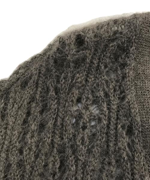 juha（ユハ）juha (ユハ) MELT CARDIGAN グレー サイズ:4の古着・服飾アイテム