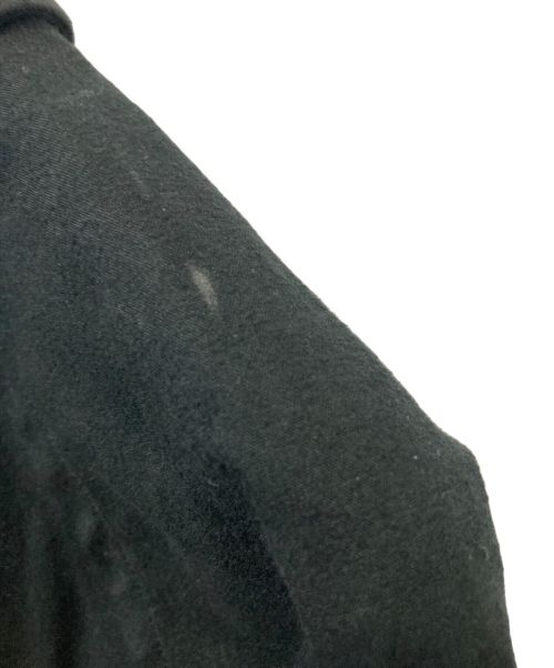 YOKE（ヨーク）YOKE (ヨーク) CUT&LAYERED TRENCH COAT ブラック サイズ:4の古着・服飾アイテム