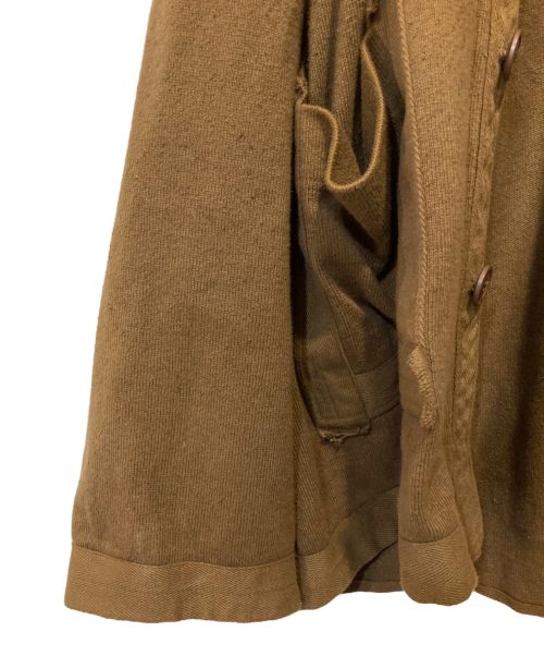 tac:tac（タクタク）tac:tac (タクタク) COTTON SILK JERSEY PIPING JACKET ブラウン サイズ:Ⅿの古着・服飾アイテム