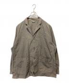 COOTIE PRODUCTIONSクーティープロダクツ）の古着「Garment Dyed Lapel テーラードジャケット」｜グレー