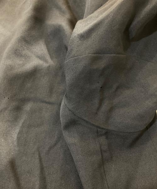 Yohji Yamamoto pour homme（ヨウジヤマモト プールオム）Yohji Yamamoto pour homme (ヨウジヤマモト プールオム) 刺繍ウールコート ブラック サイズ:4の古着・服飾アイテム