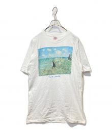 ONEITA（オニータ）の古着「アートプリントTシャツ」｜ホワイト