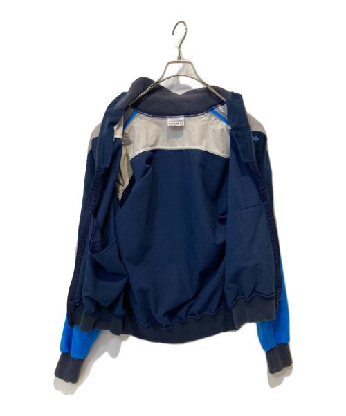 adidas（アディダス）adidas (アディダス) ベロアトラックジャケット ネイビー サイズ:46の古着・服飾アイテム