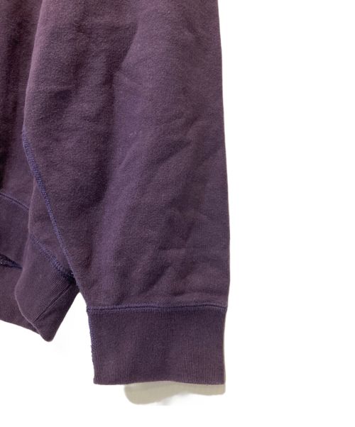 Graphpaper（グラフペーパー）Graphpaper (グラフペーパー) LOOPWHEELER (ループウィラー) ClassicCrewNeckSweat パープル サイズ:2の古着・服飾アイテム