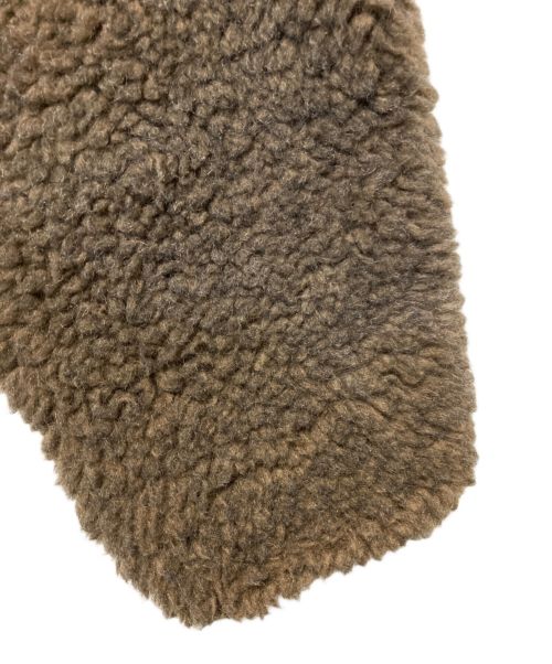 is-ness（イズネス）is-ness (イズネス) THM FLEECE JACKET ブラウン サイズ:Ⅿの古着・服飾アイテム