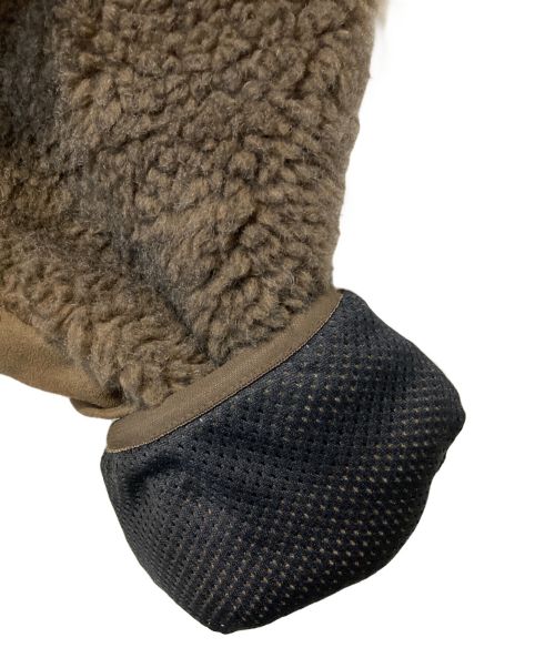 is-ness（イズネス）is-ness (イズネス) THM FLEECE JACKET ブラウン サイズ:Ⅿの古着・服飾アイテム