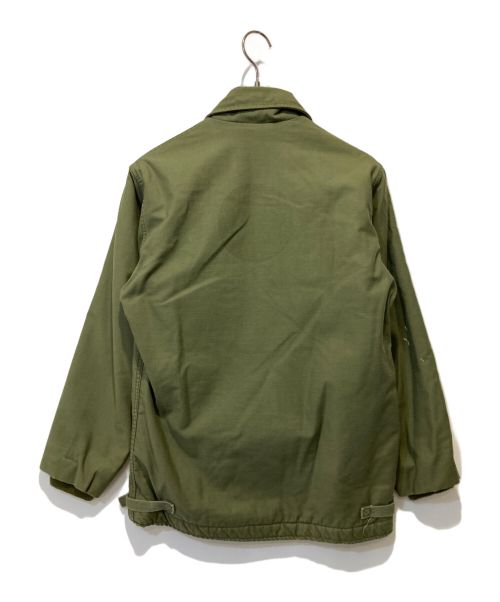 古着（フルギ）古着 (フルギ) A-2デッキジャケット グリーン サイズ:表記不明の古着・服飾アイテム
