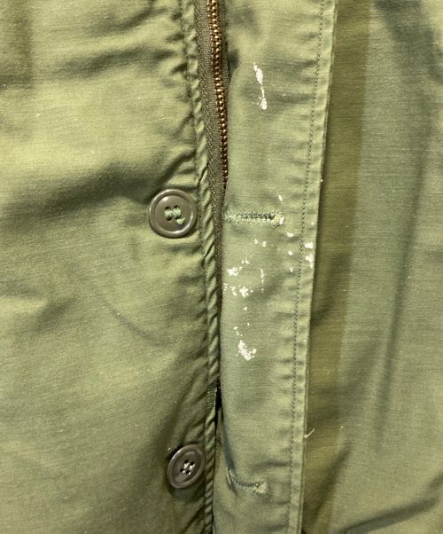 古着（フルギ）古着 (フルギ) A-2デッキジャケット グリーン サイズ:表記不明の古着・服飾アイテム