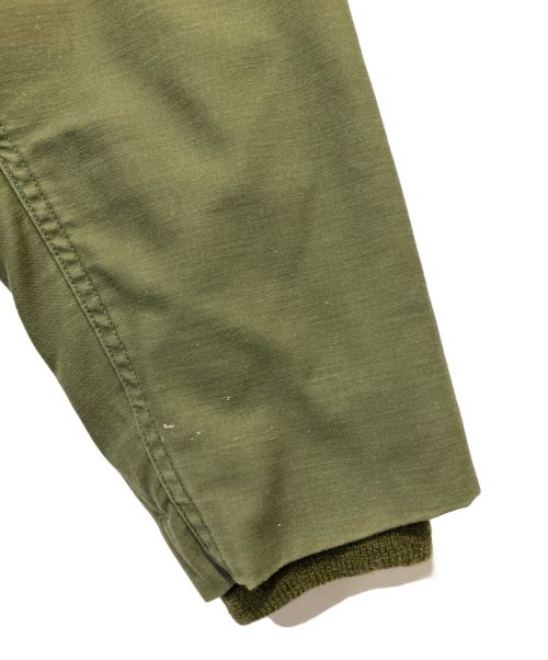 古着（フルギ）古着 (フルギ) A-2デッキジャケット グリーン サイズ:表記不明の古着・服飾アイテム