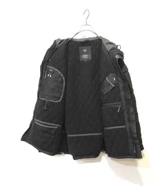 OLD GAP（オールドギャップ）OLD GAP (オールドギャップ) フーデッドジャケット ブラック サイズ:XLの古着・服飾アイテム